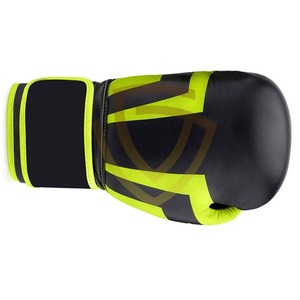 Guantes de cuero PU con logotipo personalizado al por mayor para entrenamiento de artes marciales, competición de combate en boxeo - Product Image 5