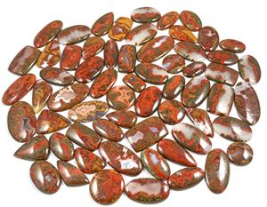 Pierre précieuse polie en gros de cabochon d'agate de couture naturelle pour la fabrication de bijoux Formes et tailles personnalisées disponibles en vrac - Product Image 4