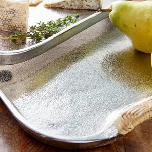 Nouveaux arrivages Plateaux décoratifs rustiques en aluminium Décoration d'intérieur champêtre Prix de gros pour la décoration de ferme Tendance - Product Image 3