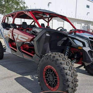 I PRODOTTI PIÙ VENDUTI 2026 Can-Am <span class=keywords><strong>Maverick</strong></span> X3 MAX DS Turbo RR Fiery Red & Hyper Silv UTV - Product Image 1