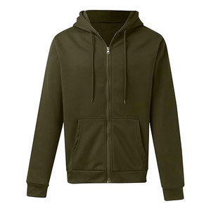 Embroidery Logo Custom Hoodies Side Pockets Oversize Zip Hoodie for Men <b>Purple</b> Print Zipper - Product Image 6