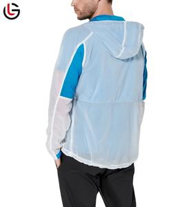 เสื้อแจ็คเก็ตกันลมผู้ชายแบบกันน้ำ รุ่นสตรีทแฟชั่น สำหรับกิจกรรมกลางแจ้ง มีฮู้ด คอตั้ง น้ำหนักเบา ระบายอากาศได้ดี เป็นมิตรกับสิ่งแวดล้อม - Product Image 4