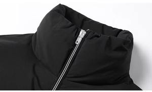 Veste bouffante de couleur pastel dégradée, manteau en duvet au design ombré élégant, impression personnalisée du logo OEM, vestes d'hiver chaudes à la mode - Product Image 3