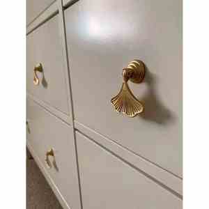 Gold Plated Metal <b>Door</b> <b>Handle</b> Knobs Durable Stylish and Perfect for Modern or Classic Home Interiors - Product Image 5