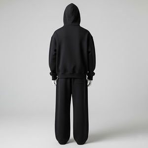 ชุดฮู้ดดี้ผู้ชายสำหรับฤดูหนาว ผ้าหนานุ่ม สไตล์ลำลอง ชุดกีฬาผ้าฝ้ายฟลีซ คุณภาพสูง ราคาคุ้มค่า MOQ ต่ำ - Product Image 5