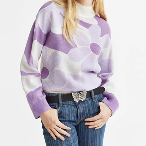 Pull-over surdimensionné pour femmes de taille XS Style unique Coton de haute qualité Prix de gros OEM Designs pour dames - Product Image 1