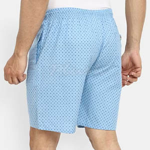 OEM Wholesale New Arrival Custom Design <b>Men's</b> Mid Elastic Waist Casual Canvas Polyester/Cotton <b>Shorts</b> Solid Pattern <b>Knee</b> <b>Length</b> - Product Image 2