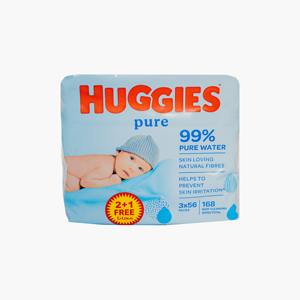 Huggies Pure Baby Wipes, toallitas seguras y suaves de calidad premium, compra ahora, entrega rápida, perfectas para el cuidado de recién nacidos y niños pequeños - Product Image 6
