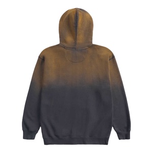 Slim Fit à la mode hommes fermeture éclair sweats à capuche en gros lavé à l'acide 100% coton français éponge pleine fermeture éclair sweats à capuche élégant Streetwear - Product Image 2