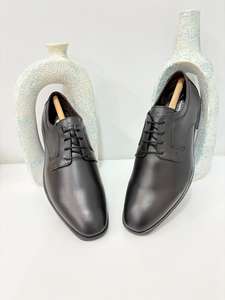 Zapatos Oxford de Cordones Impermeables de Cuero Genuino para Hombre para Oficina y Trabajo, Antideslizantes, Ligeros y de Secado Rápido - Product Image 6