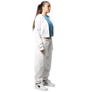 Sweats à capuche blancs de haute qualité sweat-shirt pour femmes direct d'usine pour femmes marque personnalisée sweats à capuche pour femmes - Product Image 3