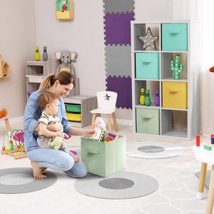 Elegante caja organizadora de tela que mejora tu experiencia artesanal hecha en Vietnam - Product Image 1