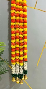 ดาวเรืองจัสมินสตริงตกแต่งแขวน mogra สตริงตกแต่ง, แขวนผนัง, ฉากหลังเวที, ตกแต่ง haldi mehendi - Product Image 2