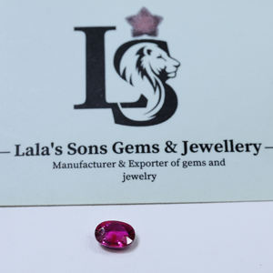 Pierre précieuse rubis 100% naturelle de qualité supérieure non chauffée 1,58 carat Couleur rose Coupe ovale Pierre de naissance de juillet pour la fabrication de bagues et de pendentifs - Product Image 5