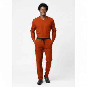 Conjuntos de Uniformes Médicos Clásicos para Hombre, Uniforme Médico Profesional de Tela Suave, Corte Moderno, Ideal para Médicos y Enfermeras que Trabajan en Hospitales y Clínicas - Product Image 4