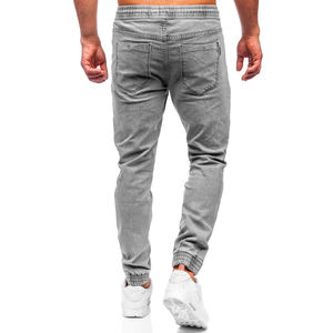 Pantalones deportivos de pana para hombre, pantalones casuales para correr con decoración bordada, pantalones Cargo - Product Image 3