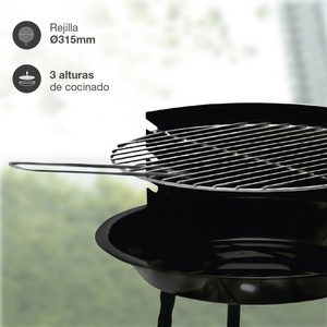 Barbecue portatile in acciaio a carbone (Vassary 401000004) - Product Image 3
