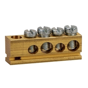 Per SCHNEIDER ELECTRIC 14962 Morsettiera 80A con 4 Fori - Product Image 1