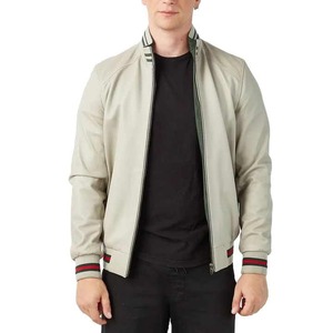 Precio al por mayor Chaquetas de cuero genuino de ajuste regular para hombres Nueva colección de invierno de alta calidad disponible a precios razonables - Product Image 1