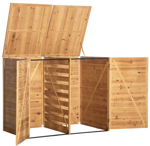 ตู้เก็บขยะไม้เนื้อแข็ง (สำหรับภายนอกอาคาร) - Product Image 1