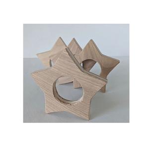 Anneaux de serviette en bois décoratifs, conçus pour des tables élégantes, des dîners, des mariages, des fêtes, des hôtels, des restaurants et des maisons - Product Image 6