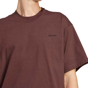 T-shirts surdimensionnés 100 % coton respirant 220 GSM, personnalisables, imprimés, unis, écologiques, grandes tailles, vêtements pour hommes - Product Image 4