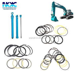 खुदाई के भागों sk200 sk200 sk200 sk200 स्कि250 स्के300 स्कि450 जापानी आयातित हाइड्रोलिक बूम सिलेंडर सील किट - Product Image 1