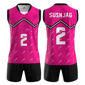 ODM OEM haute qualité personnalisé en gros unisexe séchage rapide uniformes de volley-ball 100% Polyester Version pour femmes expédition rapide - Product Image 1