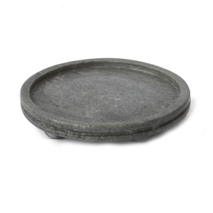 Plat à bougie en marbre noir pour la décoration de la maison, vaisselle en grès artisanale de luxe fabriquée en Inde, meilleur prix fournisseur directement du fabricant - Product Image 3
