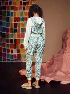 Conjuntos de Jogger de dos piezas de talla grande para mujer, suéter de invierno de Color sólido, sudaderas con capucha y pantalón, chándal cómodo para mujer - Product Image 3