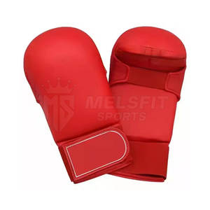 Mitones de Karate profesionales personalizados de cuero transpirable con malla para una mayor comodidad durante el entrenamiento - Product Image 6