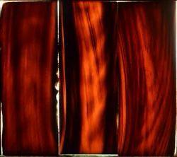 Plaques en corne de buffle écologiques brun foncé Produit d'artisanat naturel - Product Image 1