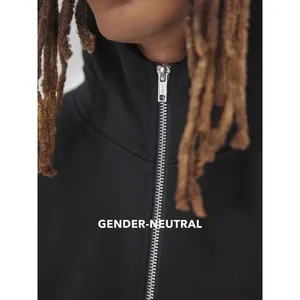 Felpa con Cappuccio e Zip Sostenibile per Merchandising Promozionale, Ecologica e dal Fascino Influenzante - Product Image 2