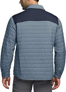 Chaqueta ligera para hombre abrigo cortavientos acolchado Puffer resistente al agua para correr - Product Image 6