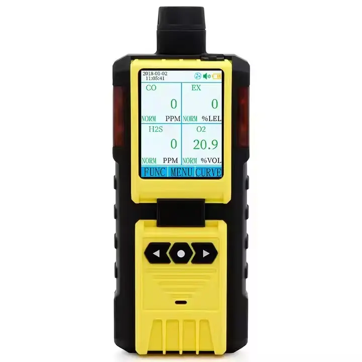 Lango nhà sản xuất giá EX co O2 H2S 4 trong 1 Gas Detector xách tay đa gas Leak Detector