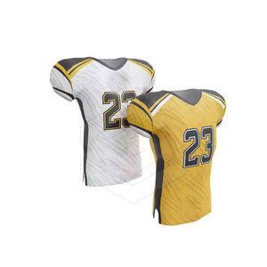 Maillot de football américain léger 2024 avec logo personnalisable, respirant, design grande taille, impression par transfert thermique pour équipe personnalisée - Product Image 6