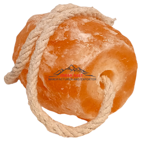 JOBAK ramah lingkungan ISO bersertifikat 2-3kg Himalaya Pink garam Lick blok tahan lama tali desain Logo kustom untuk kuda ternak anjing - Product Image 1