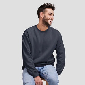 เสื้อสเวตเชิ้ตสีพื้นสไตล์วินเทจ ลุคสบายๆ ผ้าฝ้าย 100% ฮิปฮอป สำหรับผู้ชายและผู้หญิง - Product Image 5