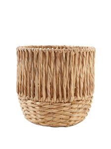 Porte-plante en jacinthe d'eau pour la décoration intérieure et extérieure du jardin, panier moderne et élégant fait à la main, grand format - Product Image 3
