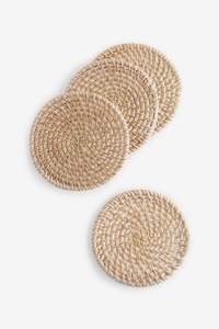 Placa de cargador de ratán biodegradable, Mantel Individual de mesa, respetuoso con el medio ambiente, precio barato natural de - Product Image 6