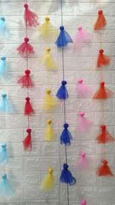 Cordes multicolores en tissu pour Sangeet Haldi Cérémonie Trending Offre Spéciale String Diwali & Christmas Decoration All Occasions - Product Image 2