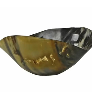 BOL À CORNE À USAGE DOMESTIQUE Bol à corne solide de différentes tailles Bol fait main au MEILLEUR prix directement du fabricant - Product Image 1