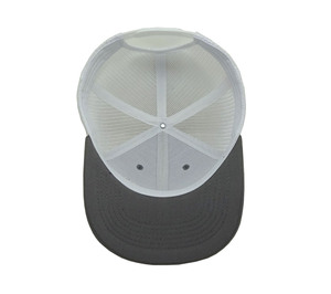 Casquettes grises broderie 2D personnalisée Logo Trucker Hat Casquettes Marque Vietnam Factory Hat For Business Snapback Hat - Product Image 6