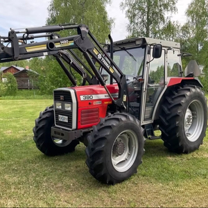 Tractor Agrícola Massey Ferguson 390 4X4 4WD de 80HP con Transmisión de Engranajes, Componentes Principales: Caja de Cambios y Motor - Product Image 1