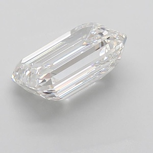 Diamante de Laboratorio de Corte Esmeralda Grande de 5.58 Quilates, Calidad IGI, F VVS2, Excelente Pulido, Simetría, Sin Fluorescencia, Diamante Suelto - Product Image 3