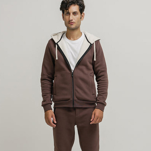 Perfect Automated Cutting Machine Sewn <b>Men's</b> Hoodies With <b>Sherpa</b> Fleece Lining Heavyweight Windproof Feature <b>Hoodie</b> <b>Men</b> - Product Image 6