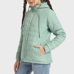 Chaqueta de plumón de invierno personalizada para mujer, proveedor mayorista OEM, pedidos al por mayor directos de fábrica, calidad de exportación - Product Image 2