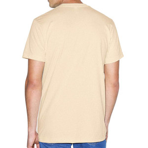 Custom Logo Men's T-<b>Shirt</b> <b>100</b>% Cotton Breathable and Soft Fabric Solid Pattern Durable for Daily Use - Product Image 3