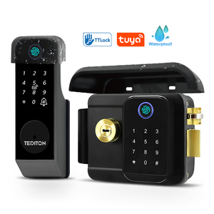 Khóa cửa điện tử thông minh ngoài trời chống nước Wifi kỹ thuật số Tediton Tuya Ttlock hai bên vân tay - Product Image 4