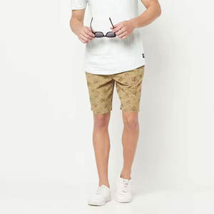 กางเกงขาสั้นผู้ชายสไตล์ไฮสตรีท ผ้าแคนวาสผสมโพลีเอสเตอร์/คอตตอน เอวยางยืด สีพื้น รุ่นใหม่ล่าสุด MOQ ต่ำ ราคาสมเหตุสมผล - Product Image 5